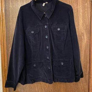 St. John’s Bay Navy Corduroy Jacket